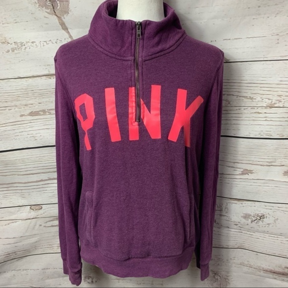Vs Pink Perfect Quarter Zip Pullover - image 2